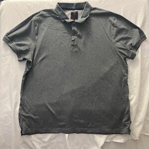 Denver Hayes Modern Fit Stretch Polo Shirt Gray 2XL